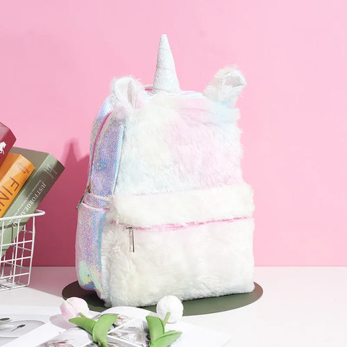 ふわふわ、きらきら!ユニコーンリュック