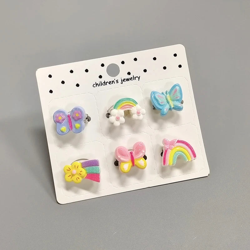 ゆびさきに広がる夢の世界！ユニコーンリングセット