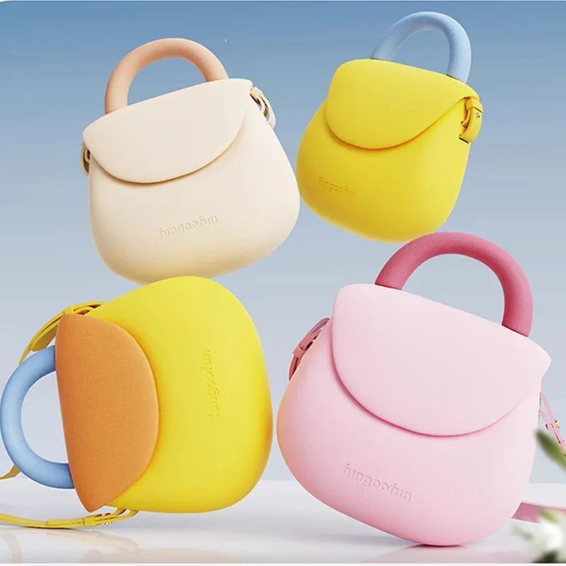 ハッピーカラーのエレガントサドルバッグ