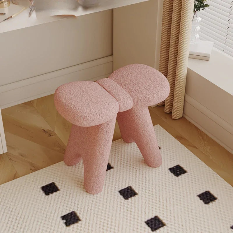 🎀 ふわもこリボンスツール